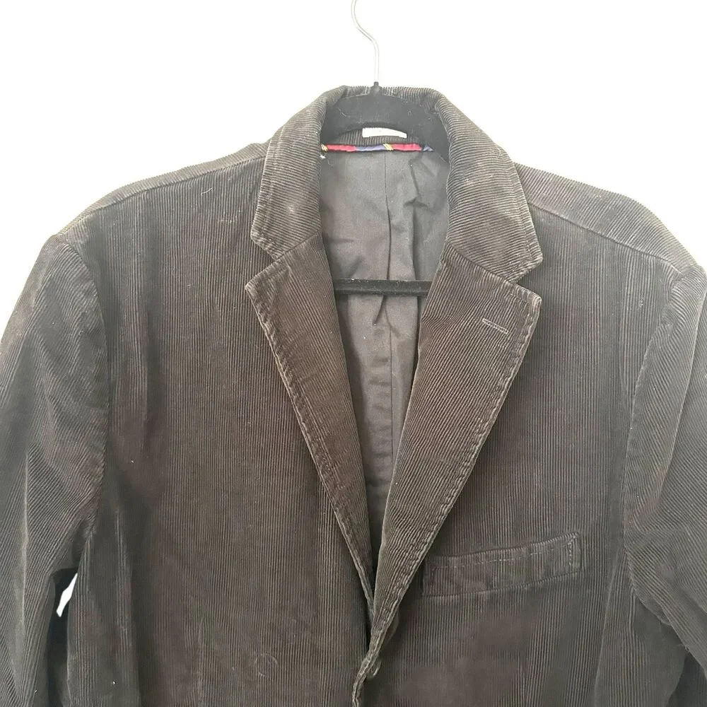 JCREW Vintage Cord Sport Jacket‎ Black Large